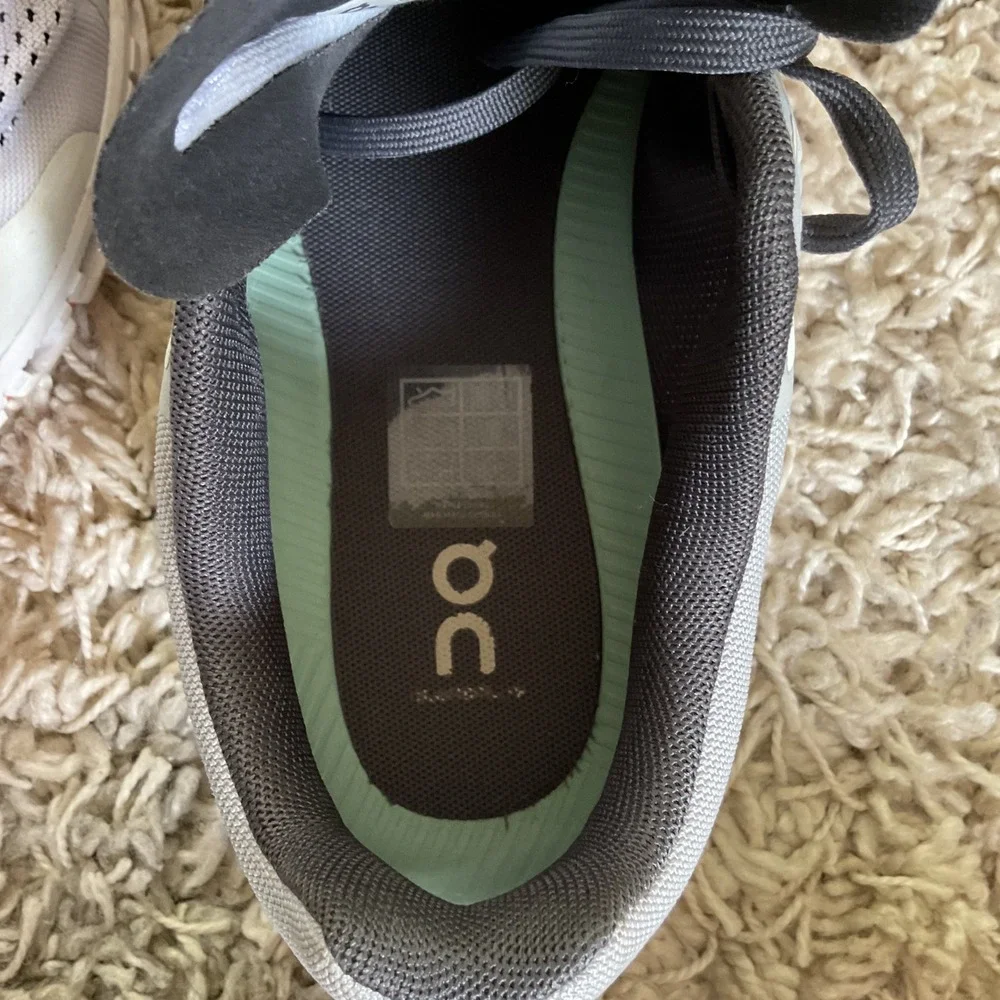 On Cloudflow Womens Running Shoes Lavender Mint Green Size 10